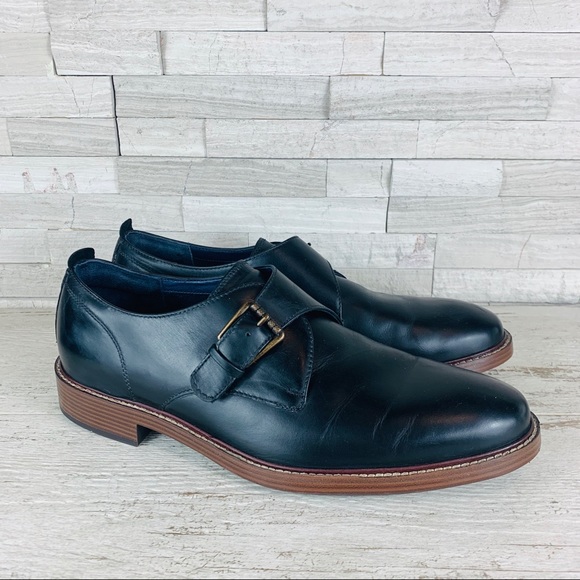 men's cole haan monk strap shoes